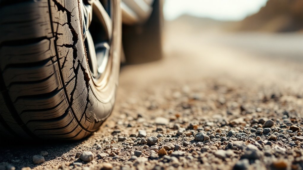 cracked tires pose serious dangers