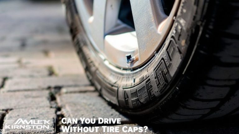 driving without tire caps