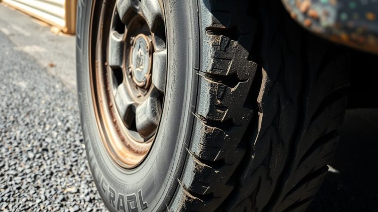 old tires may be unsafe