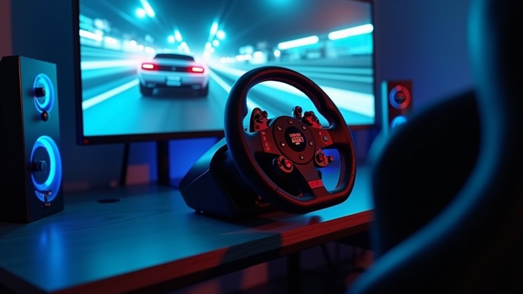 racing wheels enhance gaming experience