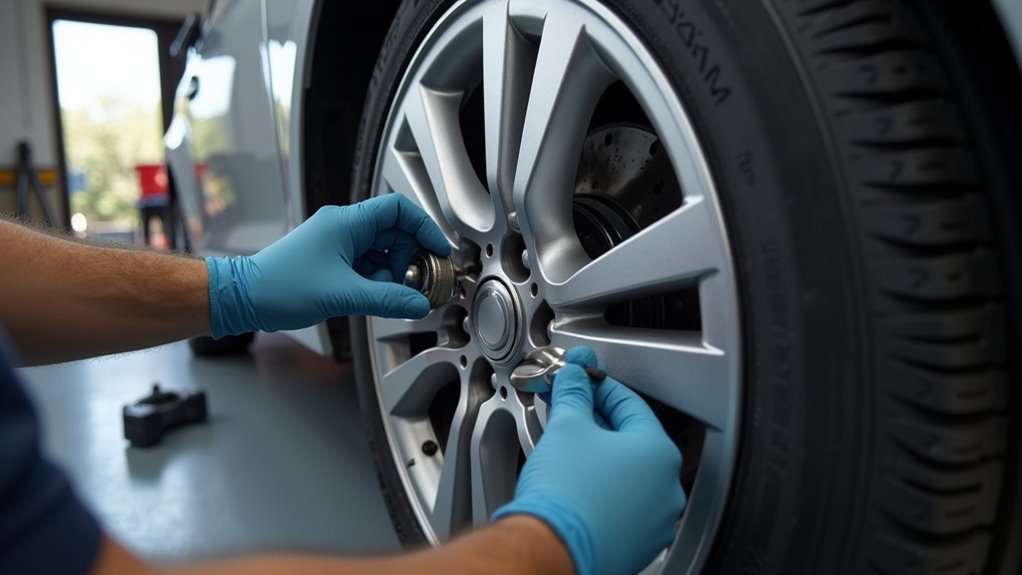 secure wheel spacer installation