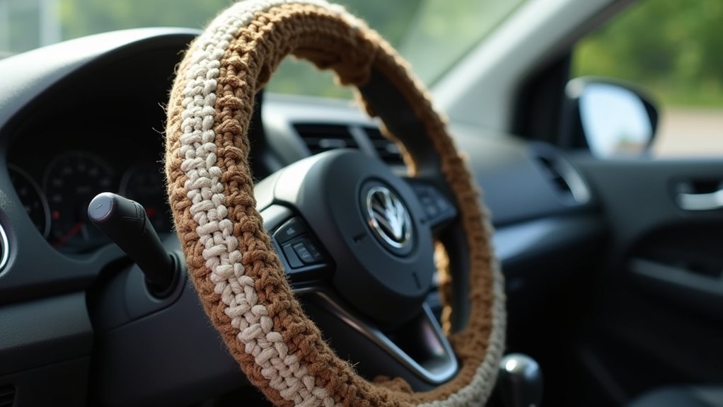 securely fit steering wheel
