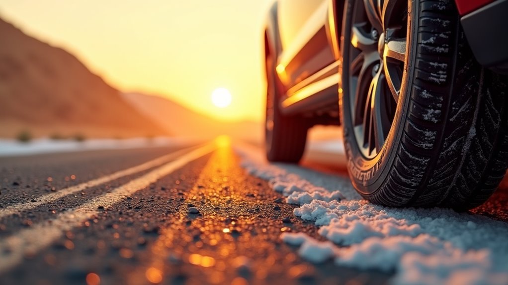 snow tires wear quickly