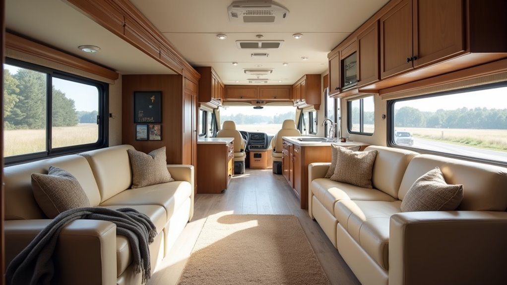 spacious luxury fifth wheel