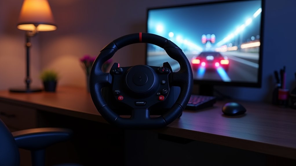 steering wheels enhance immersion