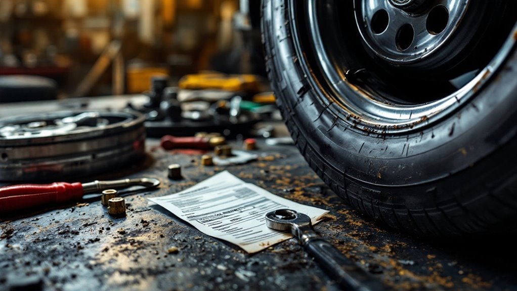 tire installation and fees